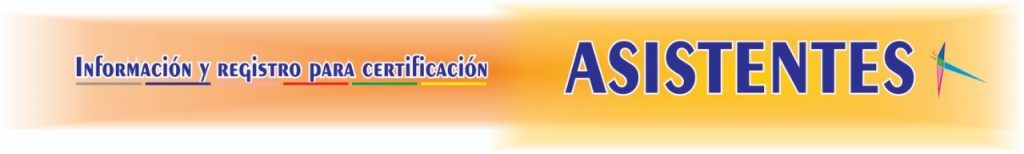 Información para Asistentes